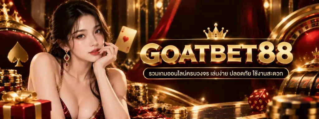 goatbet88 รวมเกมออนไลน์ครบวงจร เล่นง่าย ปลอดภัย ใช้งานสะดวก